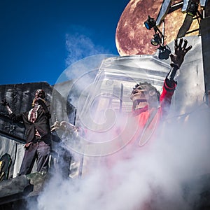 Ghost train in Paris