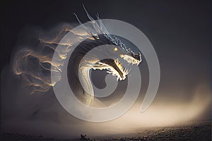 Ghostly Dragon spirit guide ghost photo