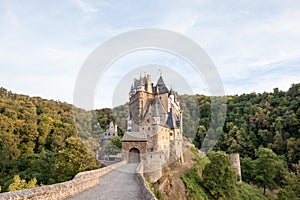 Ghostly Eltz Castle photo