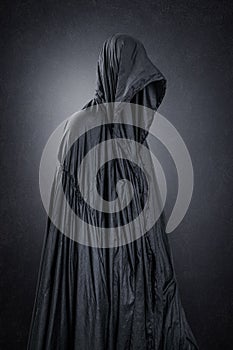 Ghostly figure in the dark