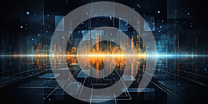 Ghostly Rays in the City