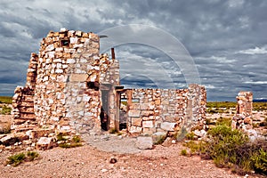 Ghost of Canyon Diablo at Two Guns Arizona