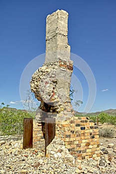 Ghost ruins of Freeman AZ photo