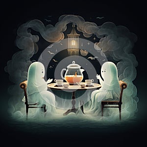 Ghostly Tea Party