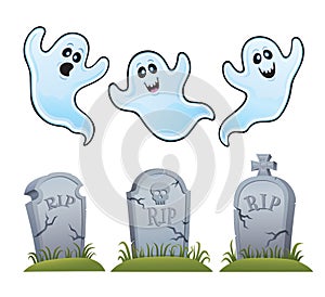 Ghosts and Tombstones photo