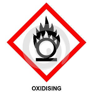 GHS hazard pictogram - OXIDISING