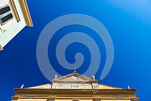 Giacomo and Quirico Saints Church in Rio nell`Elba, Italy