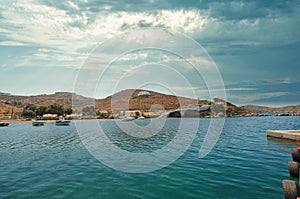 Gialos in Ios island, Greece