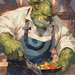 Giant Beast Chef in Action