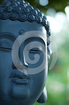 Giant Buddha Head Sculpture