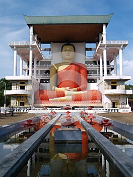 Giant Buddha at Matara Temple