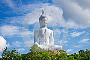 Giant Buddha in Mukdahan Thailand