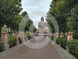 Giant Buddha near Bodh Gaya