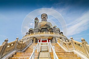 Giant Buddha Statue in Tian Tan