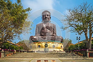 Giant Buddhist statue in changhua, taiwan