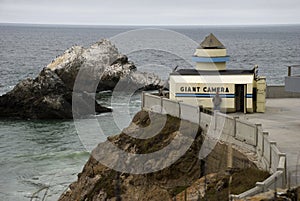 Giant Camera at Cliff House