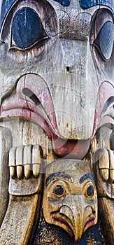 Giant Carved Totem