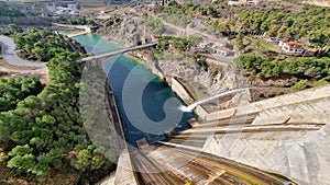 Giant dam in Spain