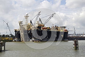 Giant Dock in Rotterdam