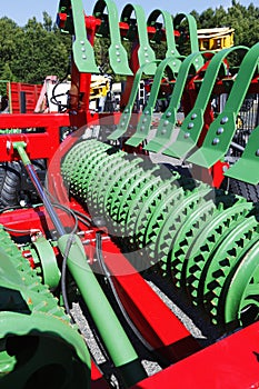 Giant farming plough photo