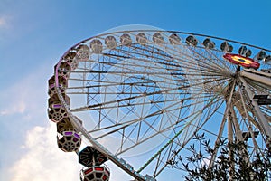 Giant ferry wheel at Prater park, Vienna