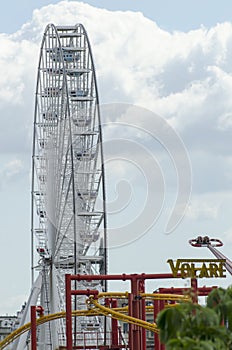 Giant ferry wheel at Prater park, Vienna