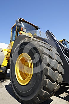 Giant forklift