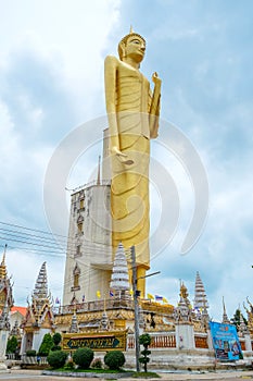 The giant golden Buddha,Buddhism,Thailand