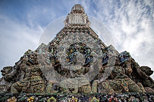 Giant guardians at Wat Pho