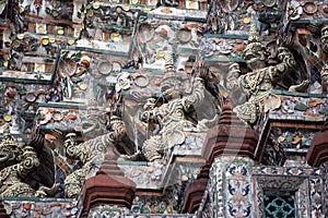 Giant guardians at Wat Pho