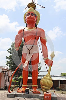 Giant Hanuman Statue at Hanumant Dham, Salasar, Rajasthan