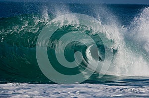 Giant hollow wave