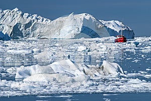 Giant Icebergs of Disko Bay photo