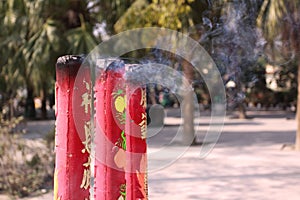 Giant incense at Lantau