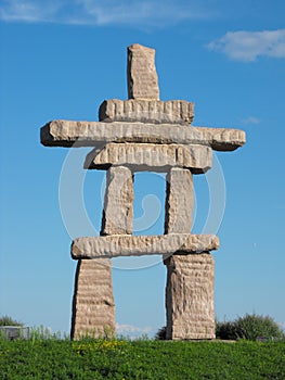 Giant Inukshuk