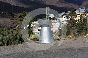 Giant jug in the garden photo