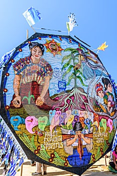 Giant kite festival, All Saints' Day, Guatemala