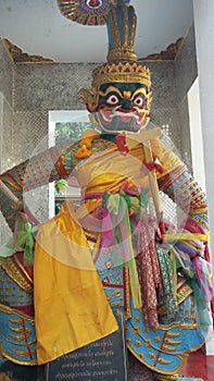 Giant at Lanna Temple