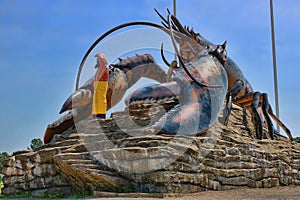 Giant Lobster Statue