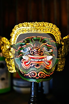 Thai giant khon mask
