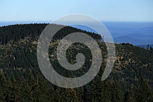 Giant mountains, (czech: Krkonose, Pec pod Snezkou), the northern part of the Czech Republic