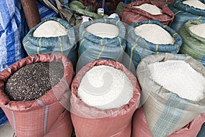 Giant Sacks of Rice