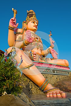 Giant sculpture of Shiva. Trincomalee, Sri Lanka