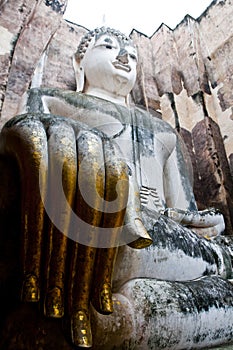 Giant seated Buddha