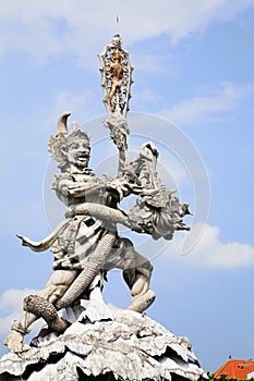 Giant Statue at Kuta Roundabout, Bali, Indonesia photo