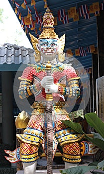 A giant statue Thailand