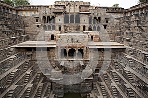 The giant step well of abhaneri