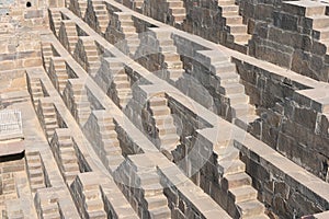 Giant stepwell of abhaneri in rajasthan,India.It was built by King Chanda of the Nikumbha Dynasty between 800 - 900AD