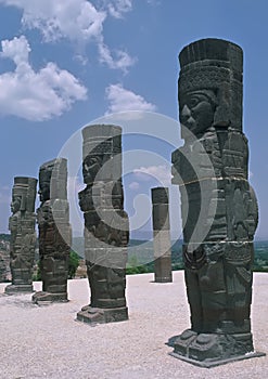 Giant stone sculptures photo