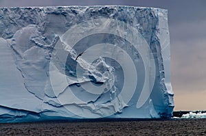 Giant Tabular Iceberg in the Anarctic Weddell Sea